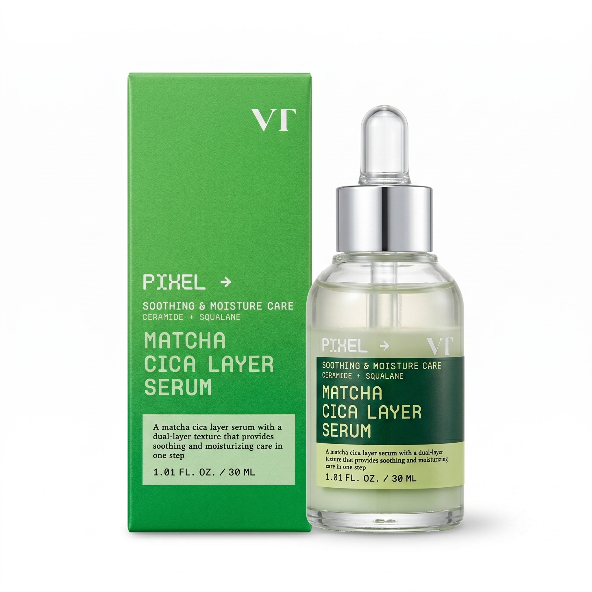 VT Matcha Cica Layer Serum