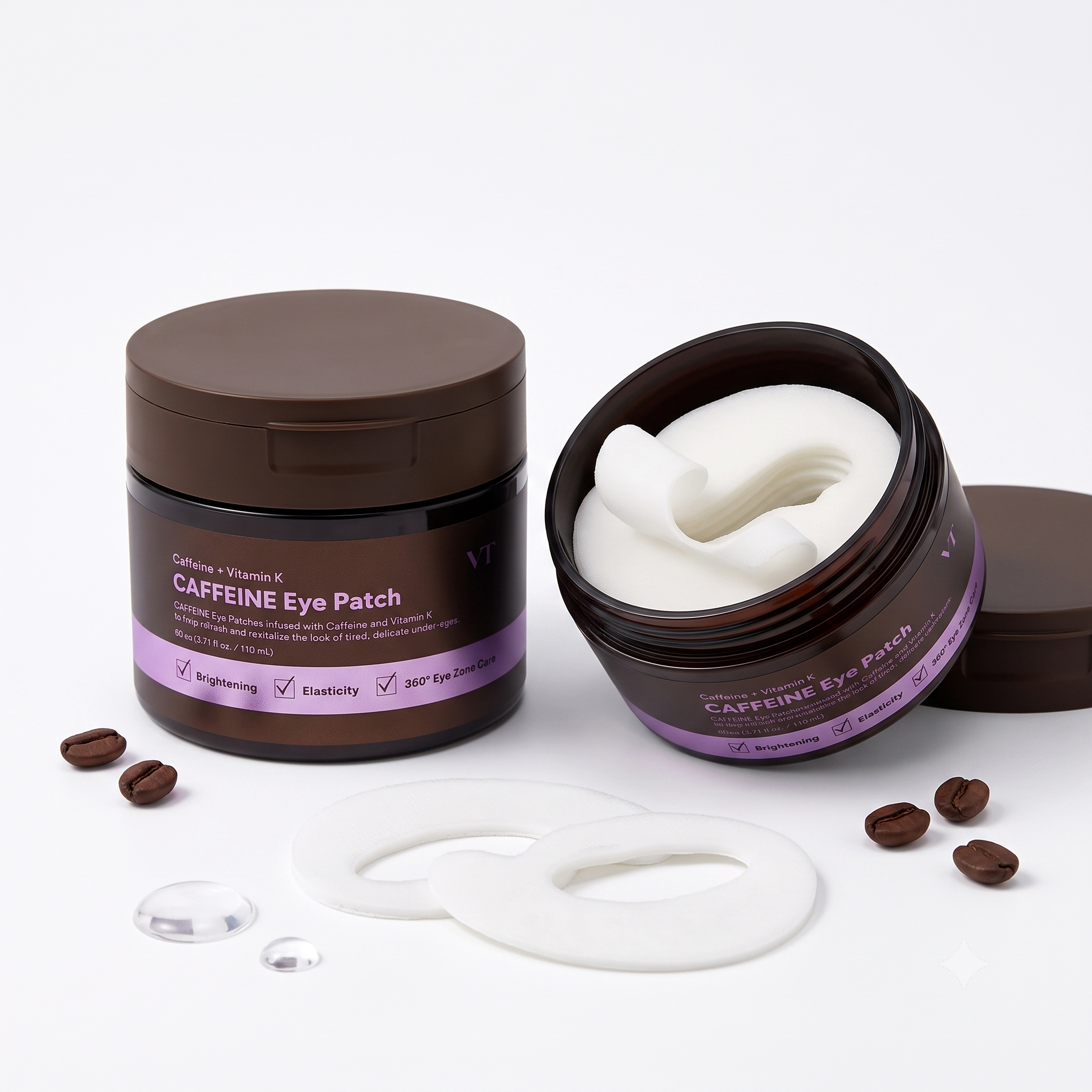 VT COSMETICS Caffeine Eye Patch 110 ml / 60 ea