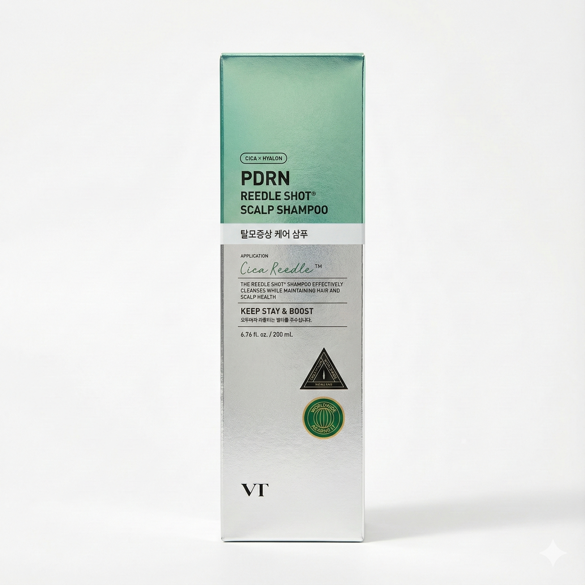 PDRN Reedle Shot Scalp Shampoo – Cica x Hyalon (200 ml)