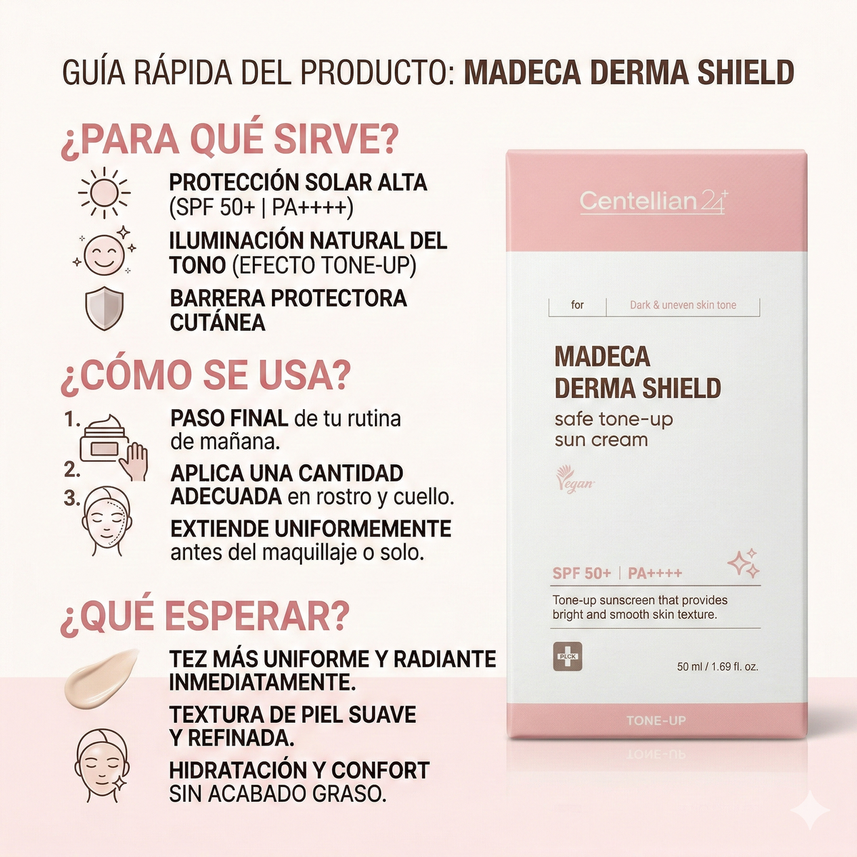 Centellian24 – Madeca Derma Shield Safe Tone-Up Sun Cream