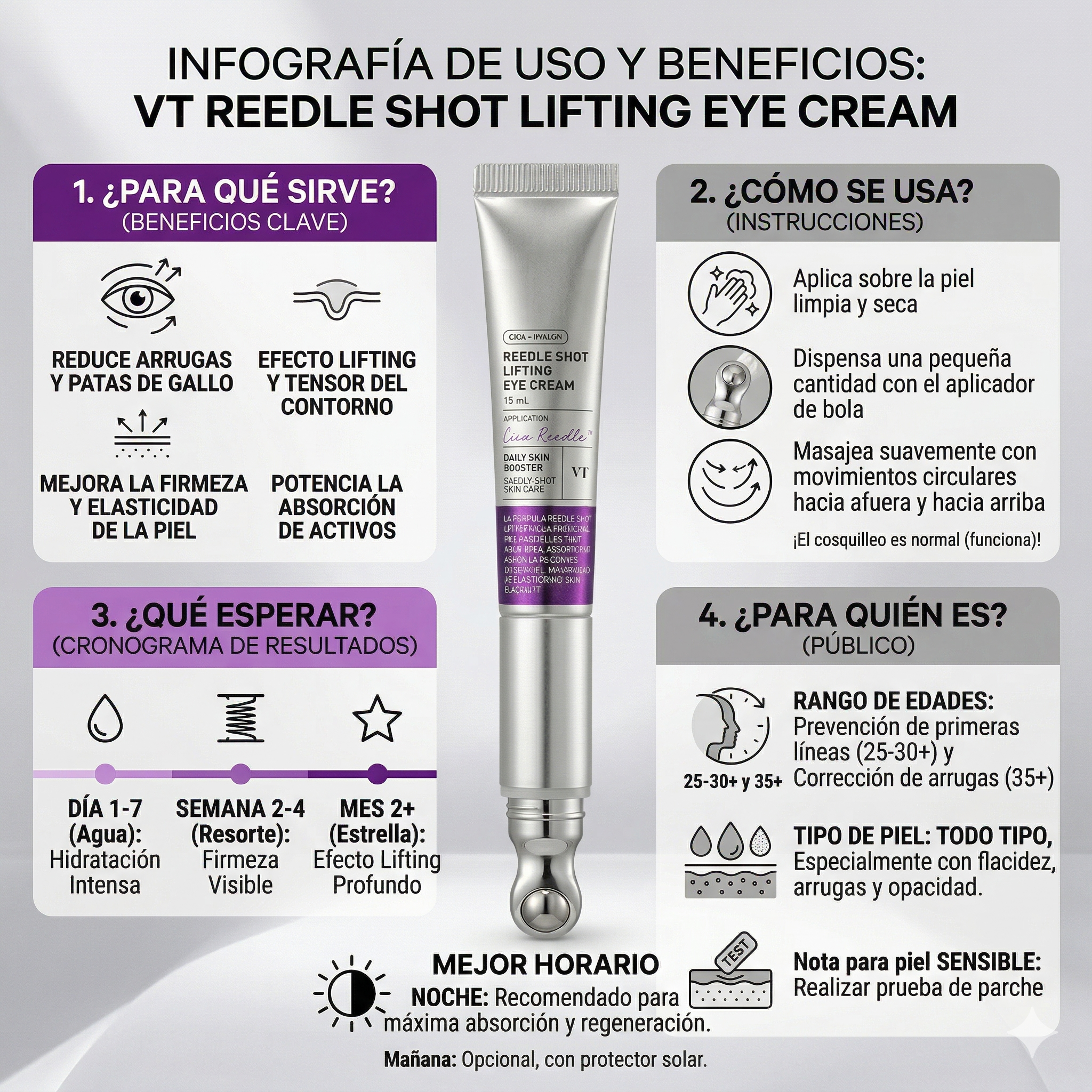 VT Cosmetics Cica Reedle Shot Lifting Eye Cream