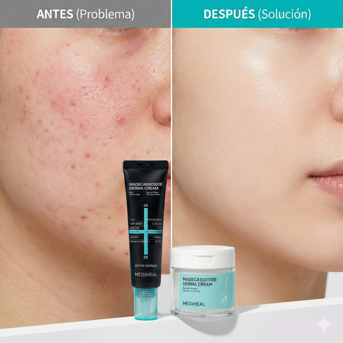 Madecassoside Derma Cream – Crema Calmante y Reparadora