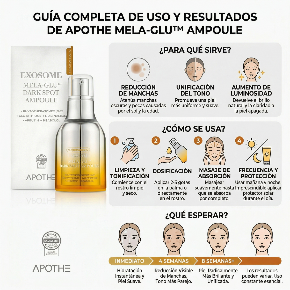 APOTHE Exosome Mela-Glu™ Dark Spot Ampoule