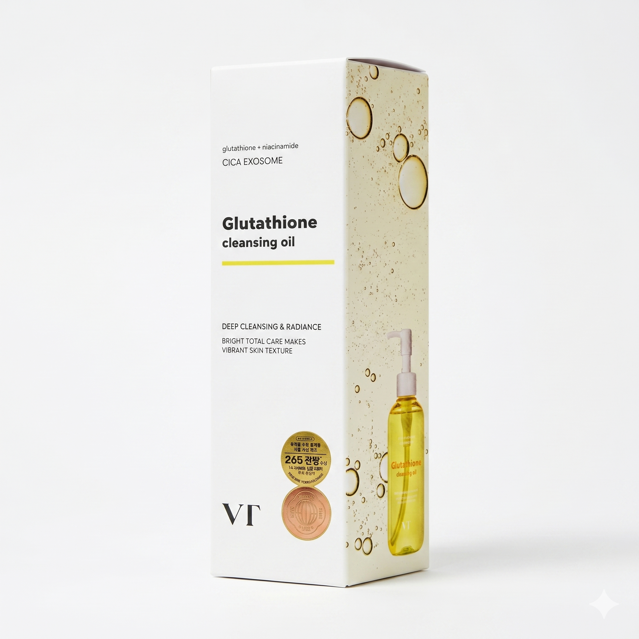 VT Glutathione Glow Cleansing Oil - CICA EXOSOME 200ml